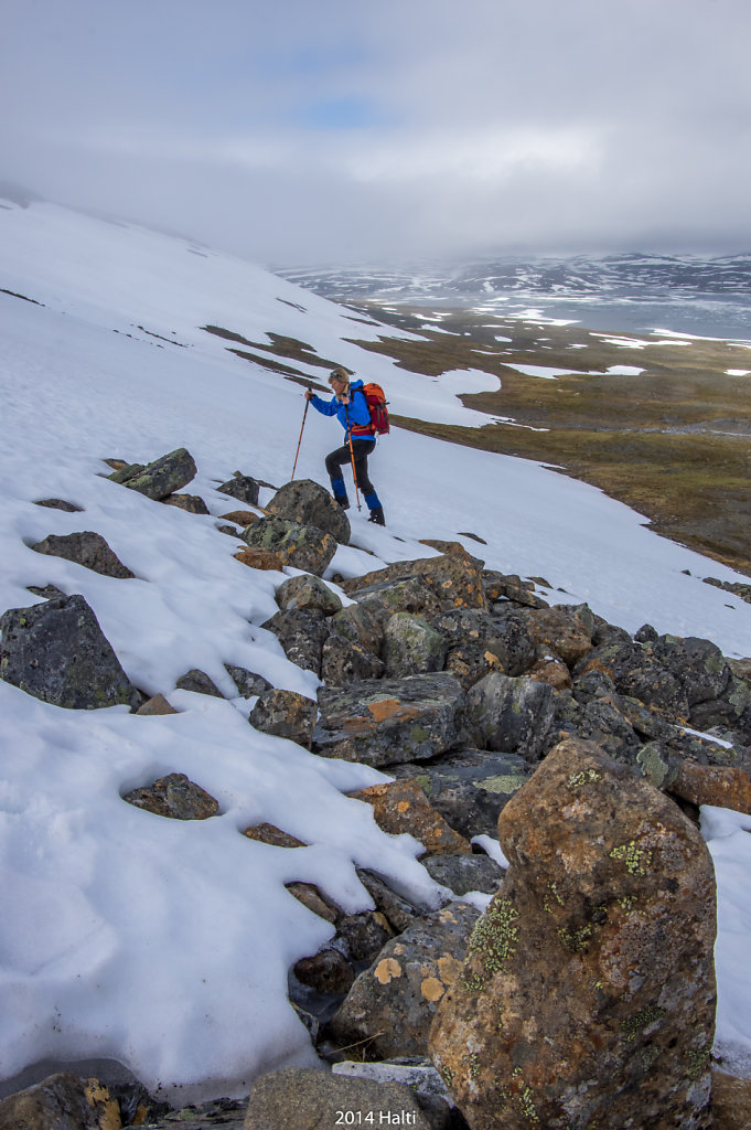 First ascent on Halde fjell @ 900m