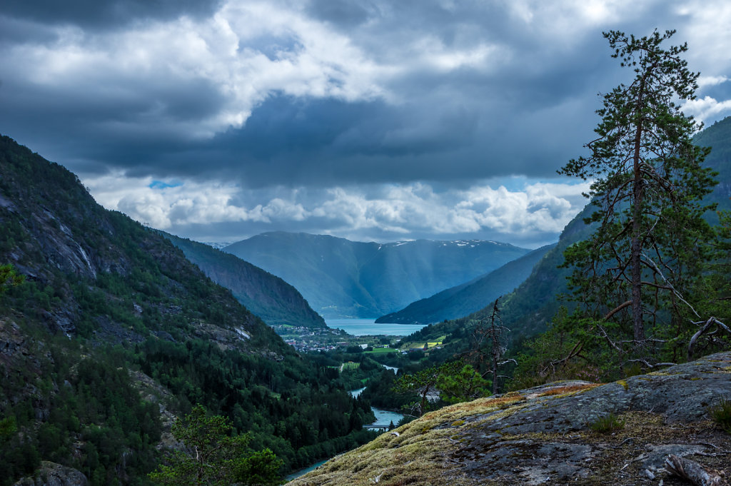 A view over Sognefjord